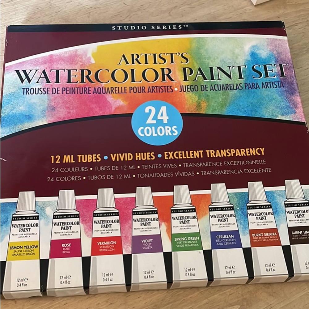 NEW Water Color Paint Set